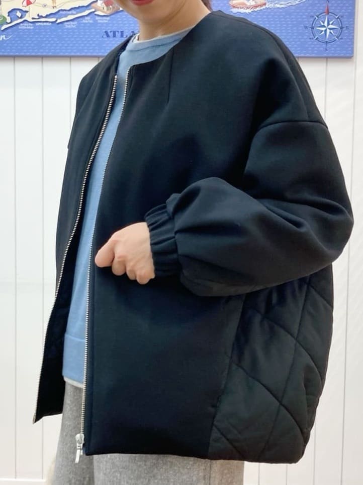 yoshiさんの「Dessin｜ダンボールジップブルゾン」を使ったコーディネート