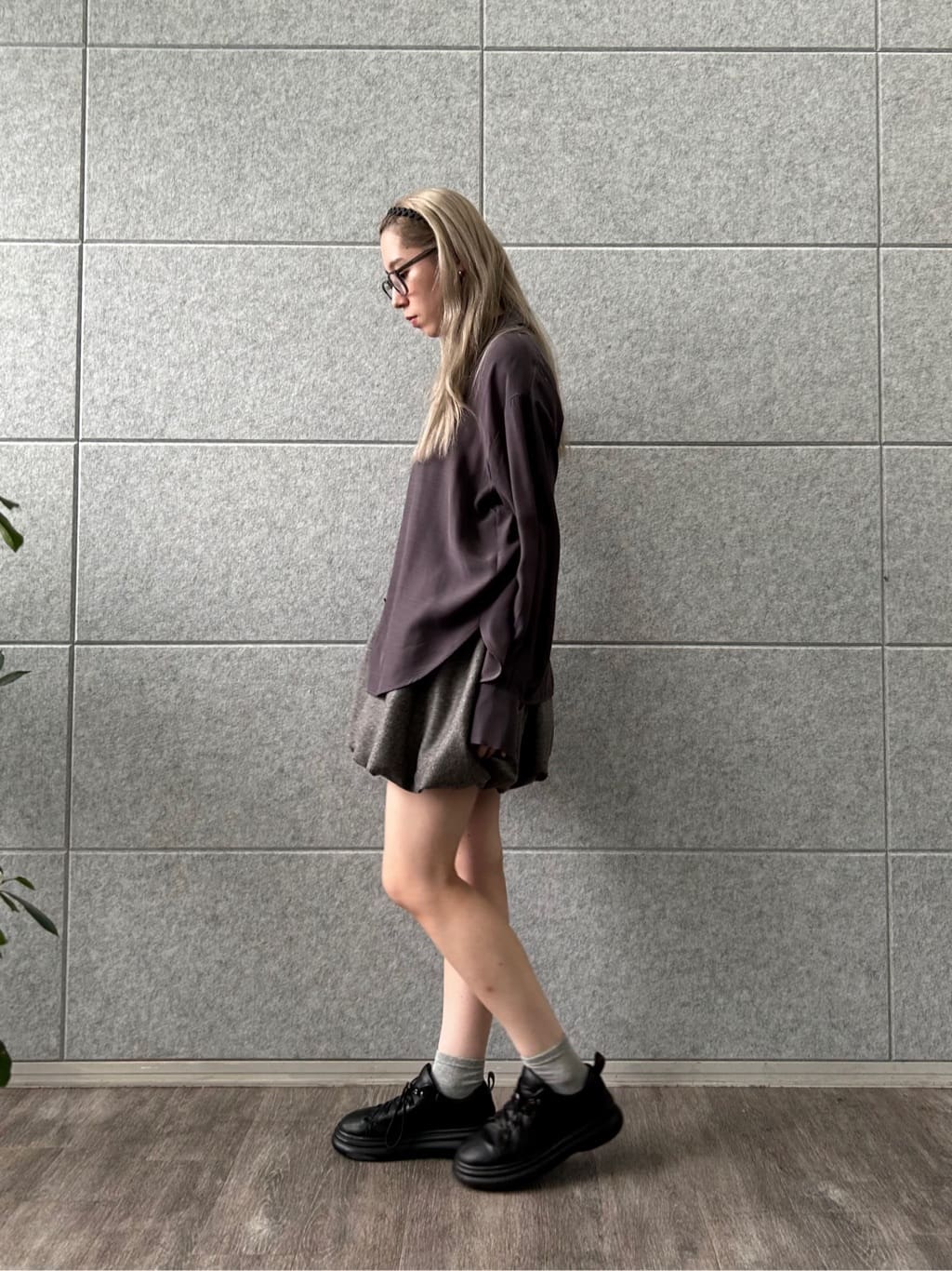 honoka Aさんの「CODE A｜oversize float shirts」を使ったコーディネート