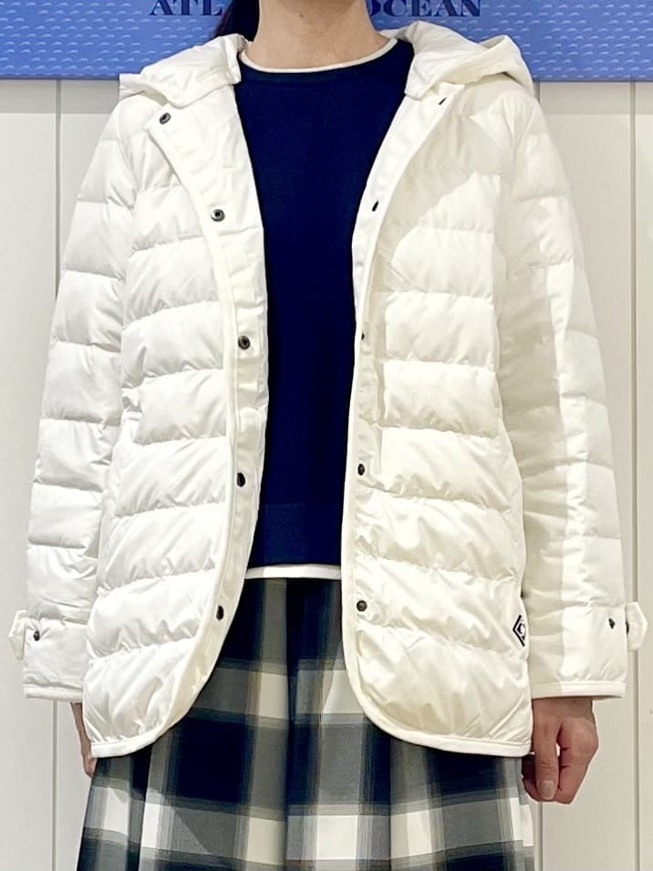 uwatokoさんの「Dessin｜【撥水・2WAY】ミュラーダウンコートミドル丈」を使ったコーディネート