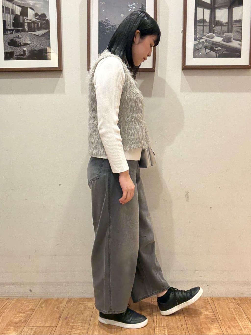 Tsuruさんの「SHOO･LA･RUE｜【S-LL】立体カーブデニムパンツ」を使ったコーディネート