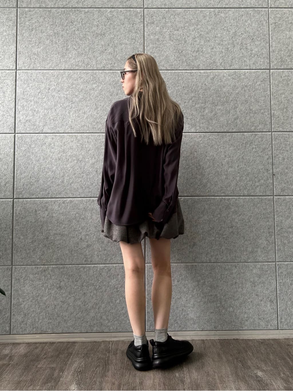 honoka Aさんの「CODE A｜oversize float shirts」を使ったコーディネート