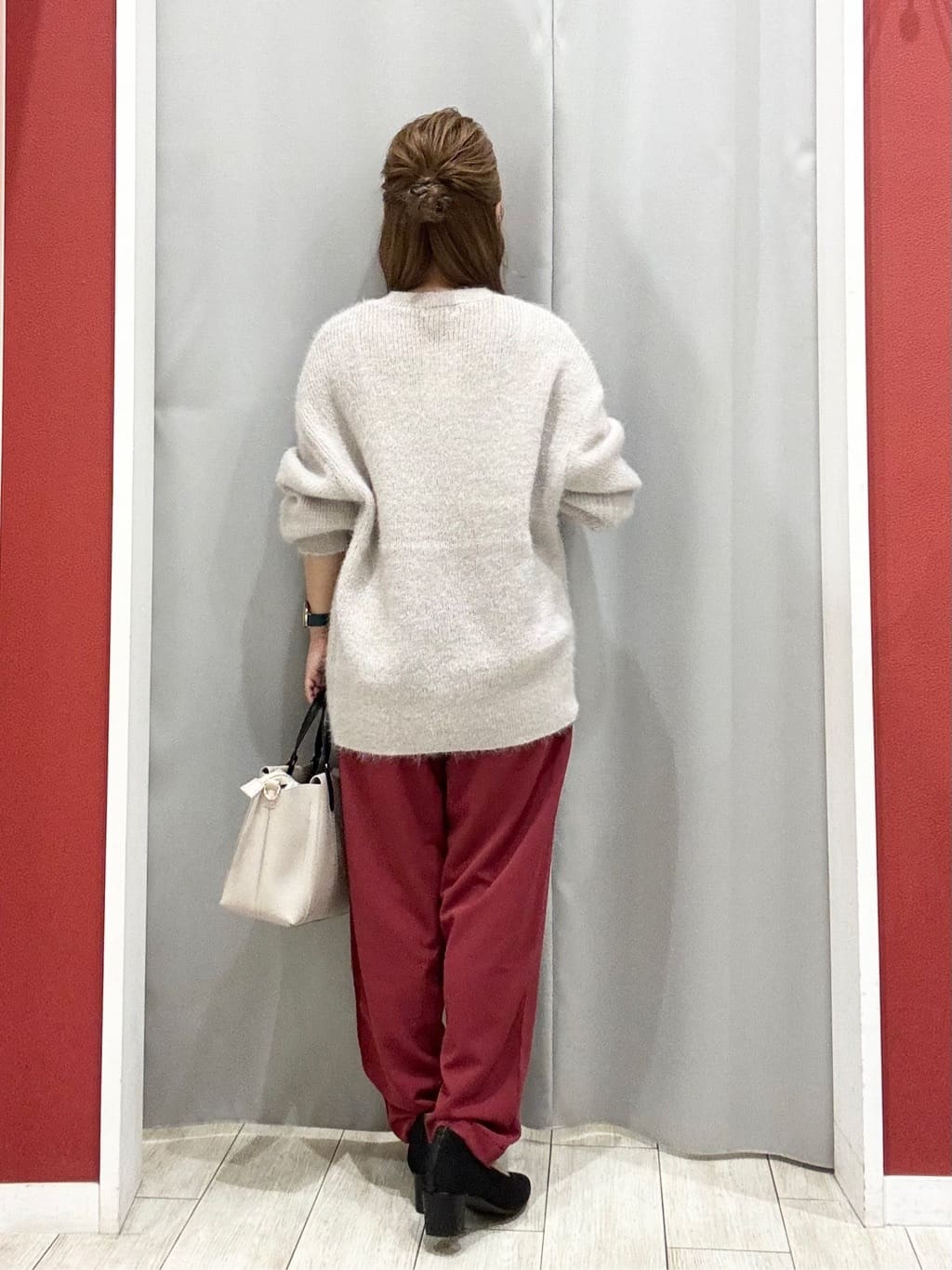 shioさんの「SHOO･LA･RUE｜【S-3L/洗濯後しわになりにくい】スマートに見える イージーテーパードパンツ」を使ったコーディネート