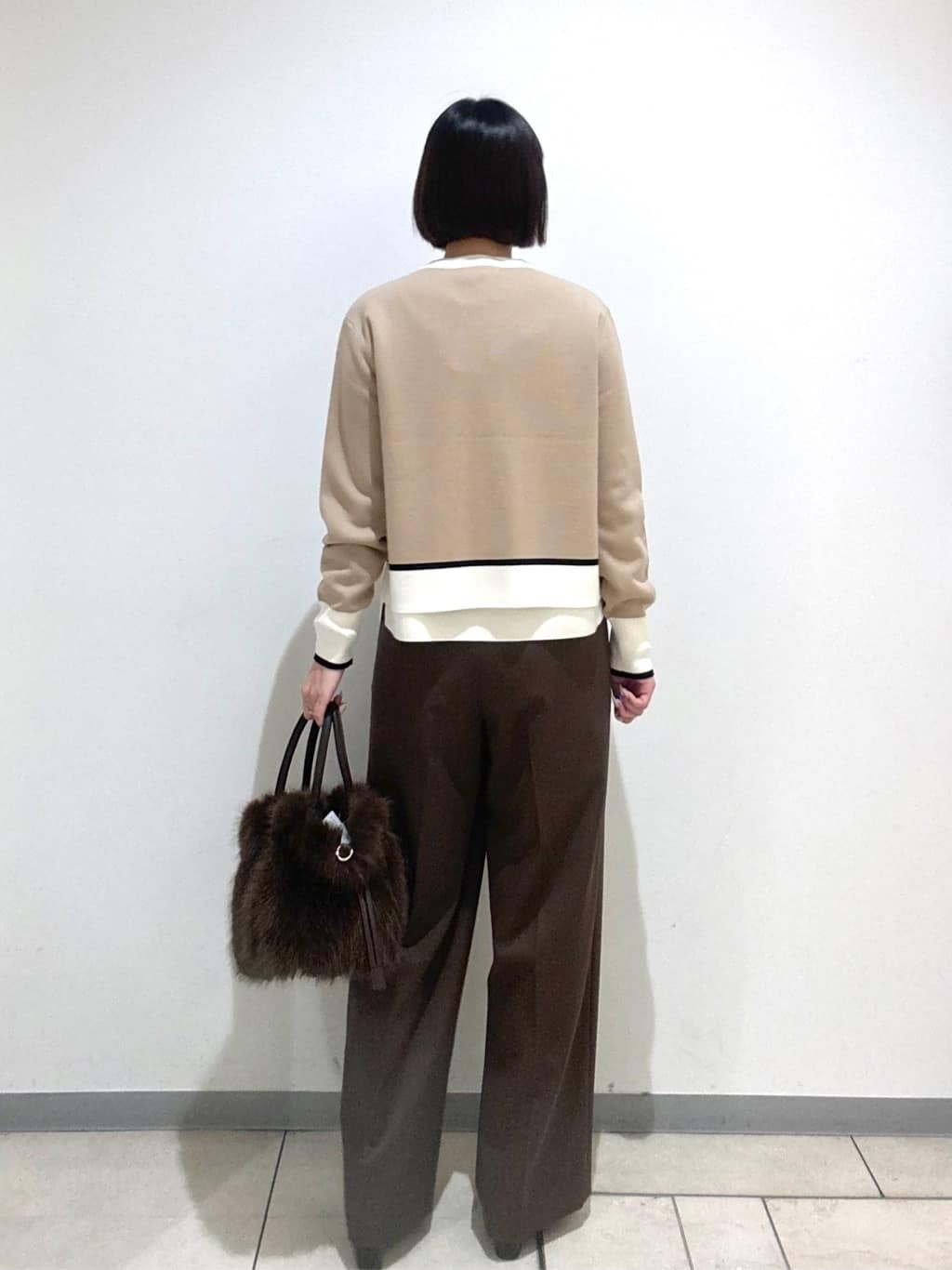 Itoさんの「UNTITLED｜【定番人気！】2Wayドロストフェイクファートート」を使ったコーディネート
