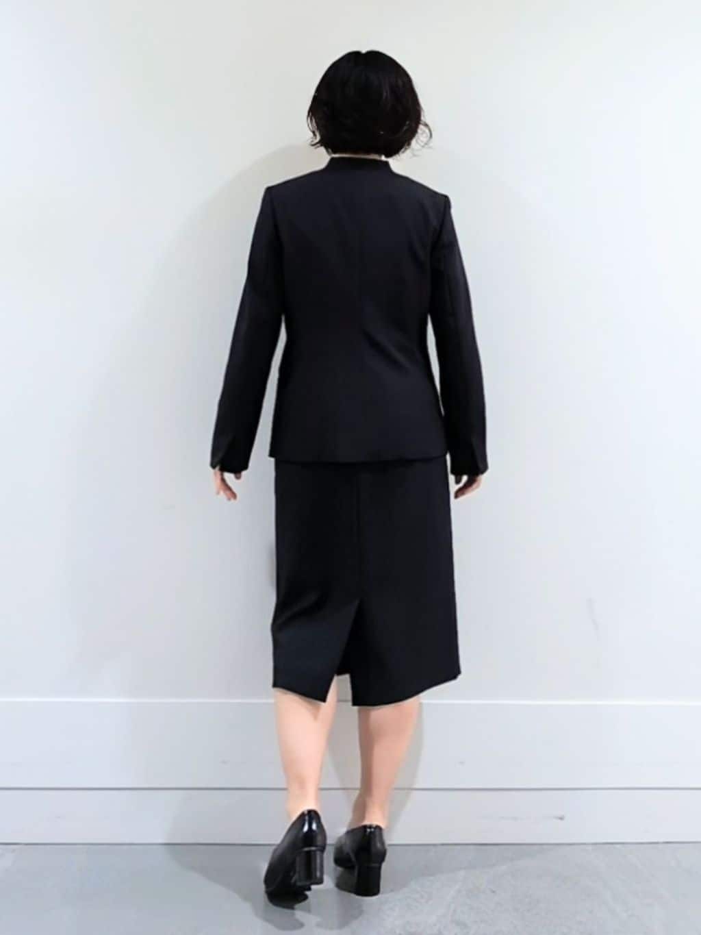 ミズタさんの「UNTITLED｜【洗える/お仕事スーツ】ドライメランジ カラーレスジャケット」を使ったコーディネート