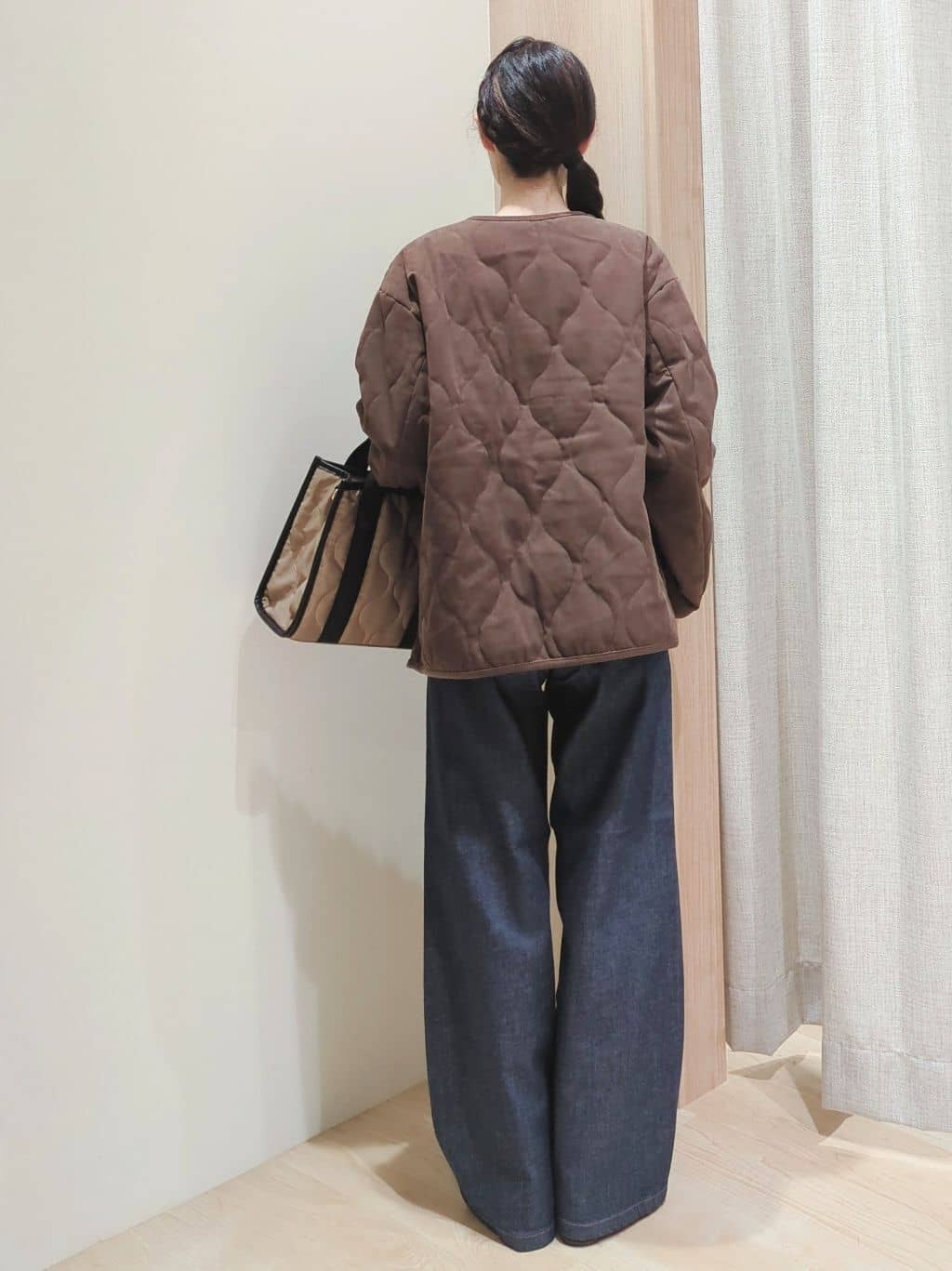 Yuiさんの「grove｜【2WAY・リバーシブル】大人が着たい上品コーデュロイジャケット」を使ったコーディネート