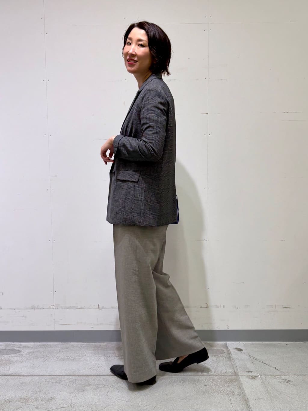 yuriさんの「INDIVI｜ヘアリージャカードトップス」を使ったコーディネート