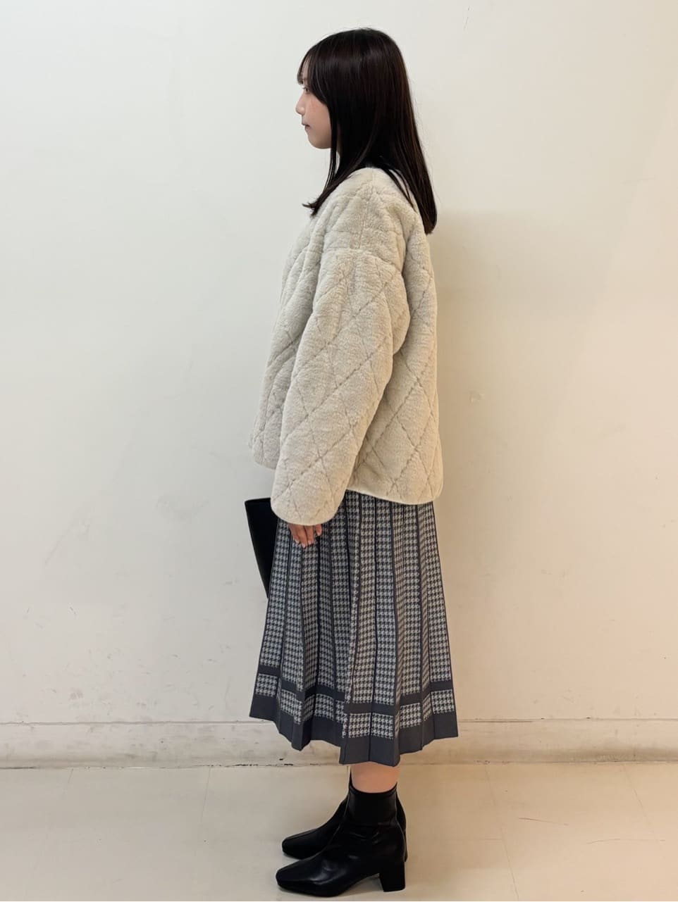 もとさんの「index｜ベーシックショートブーツ【THEシリーズ／抗菌防臭加工】」を使ったコーディネート
