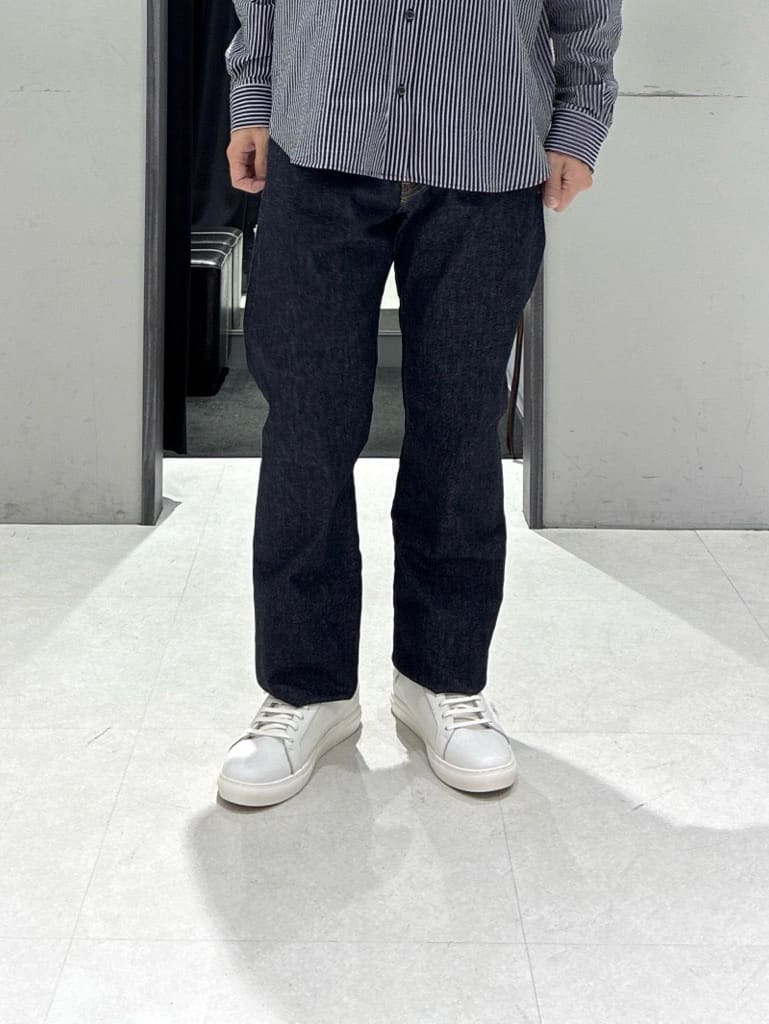 わいずみさんの「TAKEO KIKUCHI｜【抗菌防臭/シーズンレス】シアサッカー ジャージシャツ」を使ったコーディネート