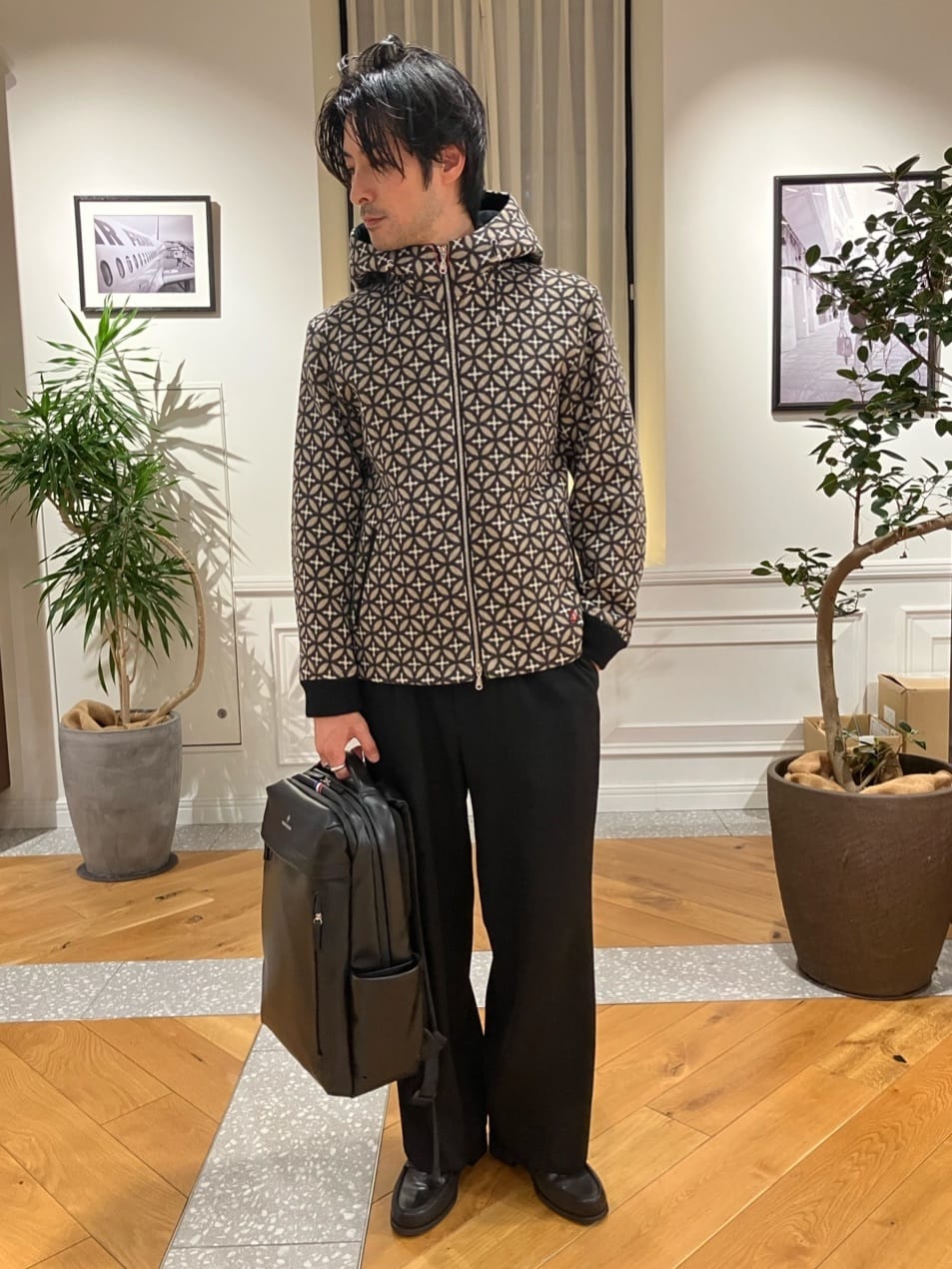 junyaさんの「DRESSTERIOR｜【撥水加工/Safari5月号掲載】ローファー」を使ったコーディネート