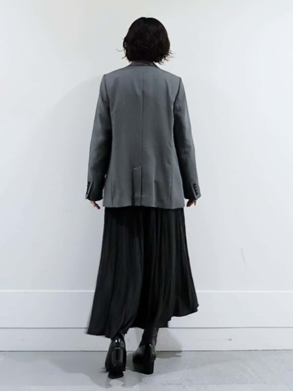 ミズタさんの「UNTITLED｜【アンサンブル可/洗える】ウールミラノリブニット」を使ったコーディネート
