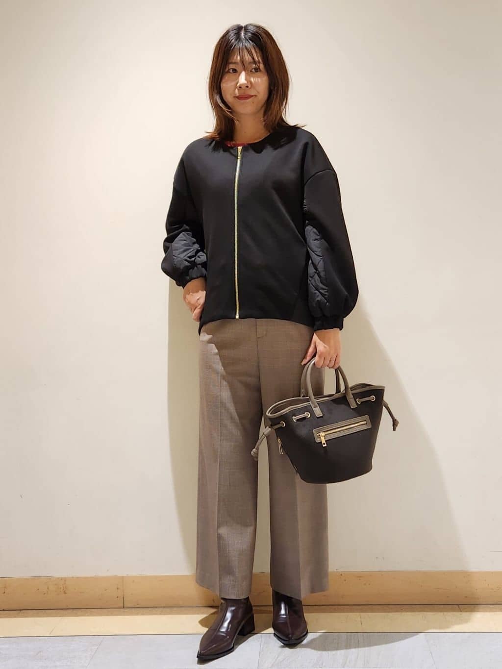 yukaさんの「COUP DE CHANCE｜【手洗い可】ストレートワイドパンツ」を使ったコーディネート