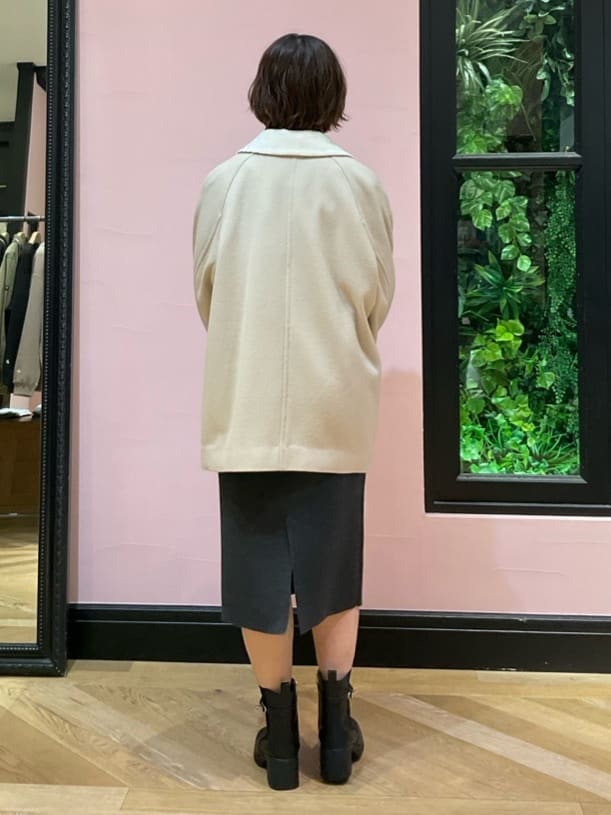 ogataさんの「DRESSTERIOR｜コンパクトフェイクファーバッグ」を使ったコーディネート