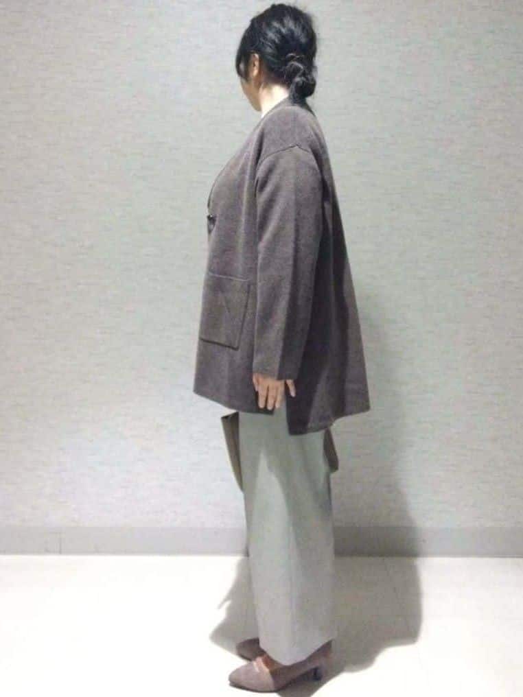 sakoさんの「Reflect｜【ライトアウター／気軽な羽織に◎】オフボディカーディガン」を使ったコーディネート