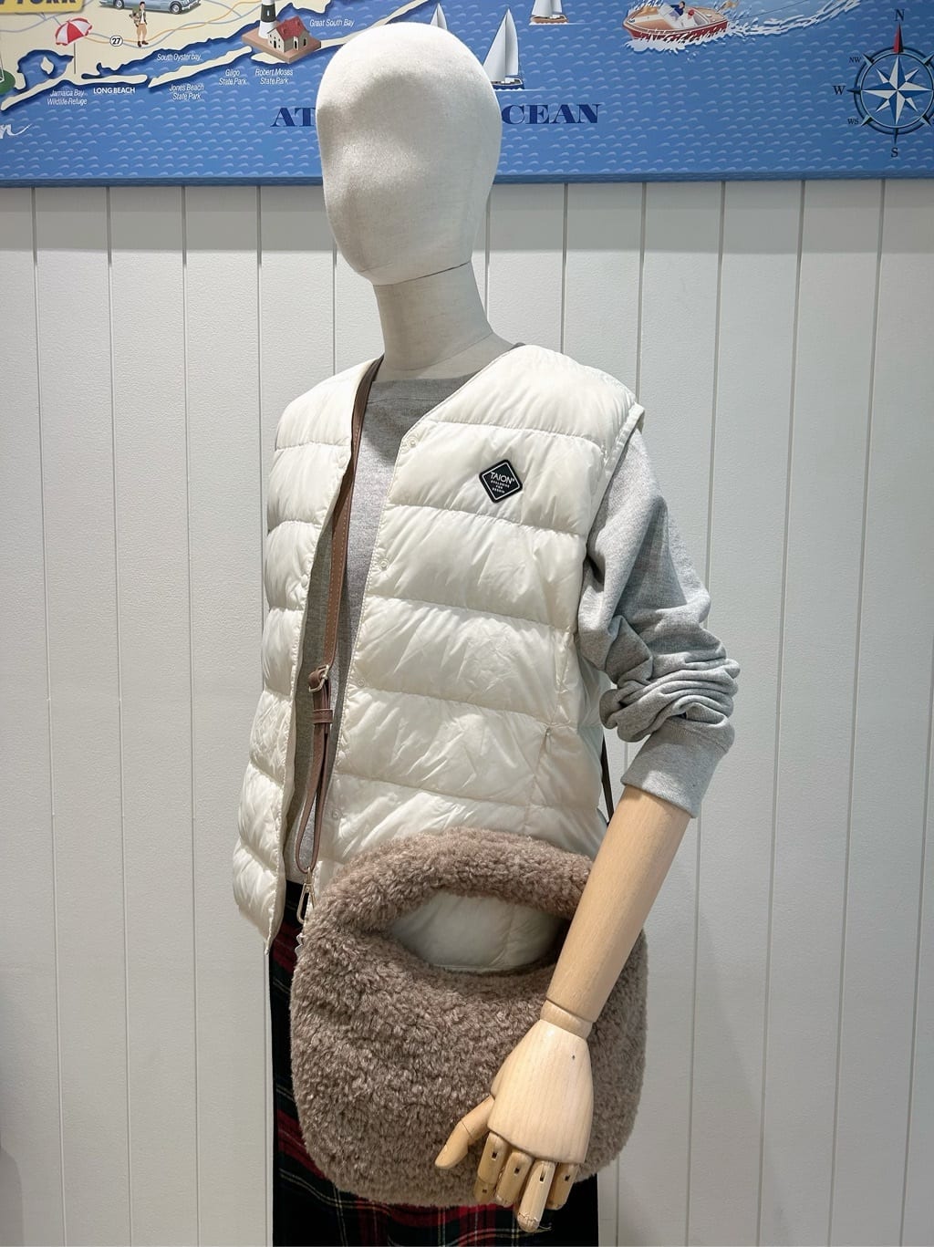 YOUKOさんの「Dessin｜【2WAY・軽量】ボアBAG」を使ったコーディネート