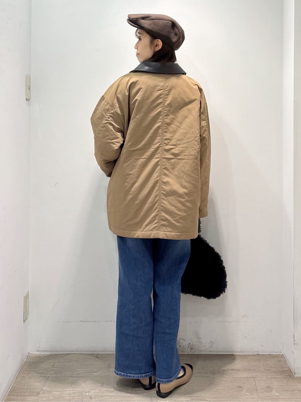 ぶまりんさんの「OPAQUE.CLIP｜ボートネックニット／エクストラファインメリノウール【THEシリーズ／洗濯機OK】」を使ったコーディネート