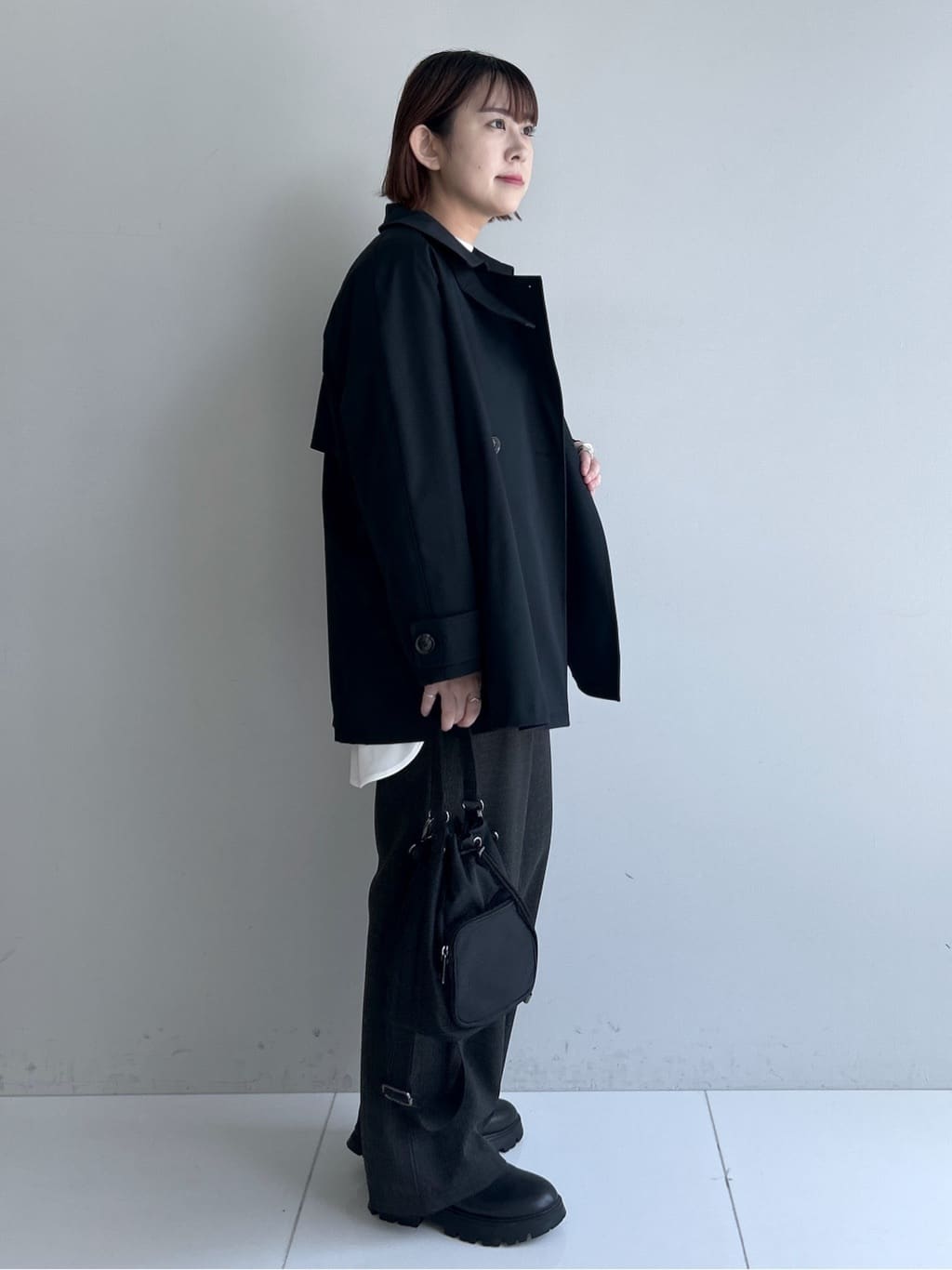 Hirokaさんの「Dessin｜【洗える】刺繍入りジャカードニット」を使ったコーディネート