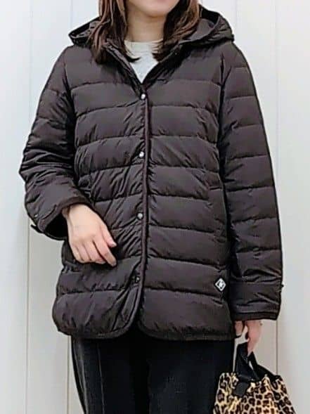 itoさんの「Dessin｜【撥水・2WAY】ミュラーダウンコートミドル丈」を使ったコーディネート