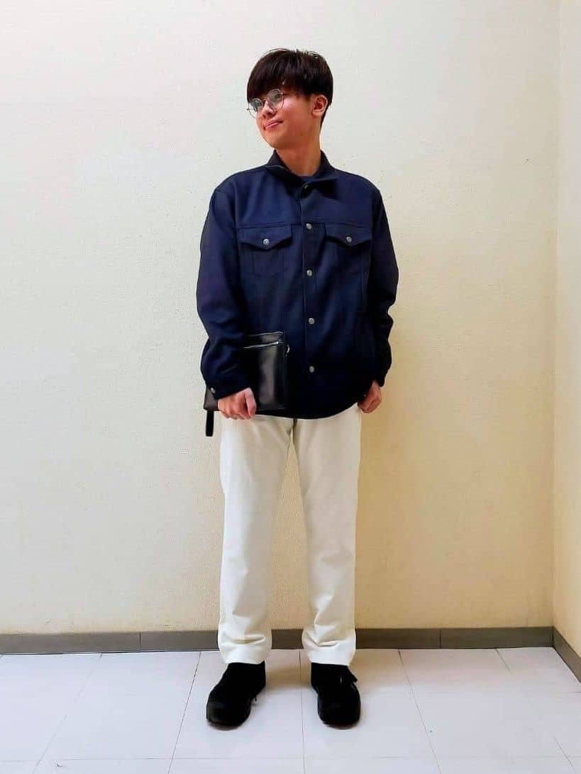nerさんの「TAKEO KIKUCHI｜ストレッチ テーラードＴシャツ」を使ったコーディネート