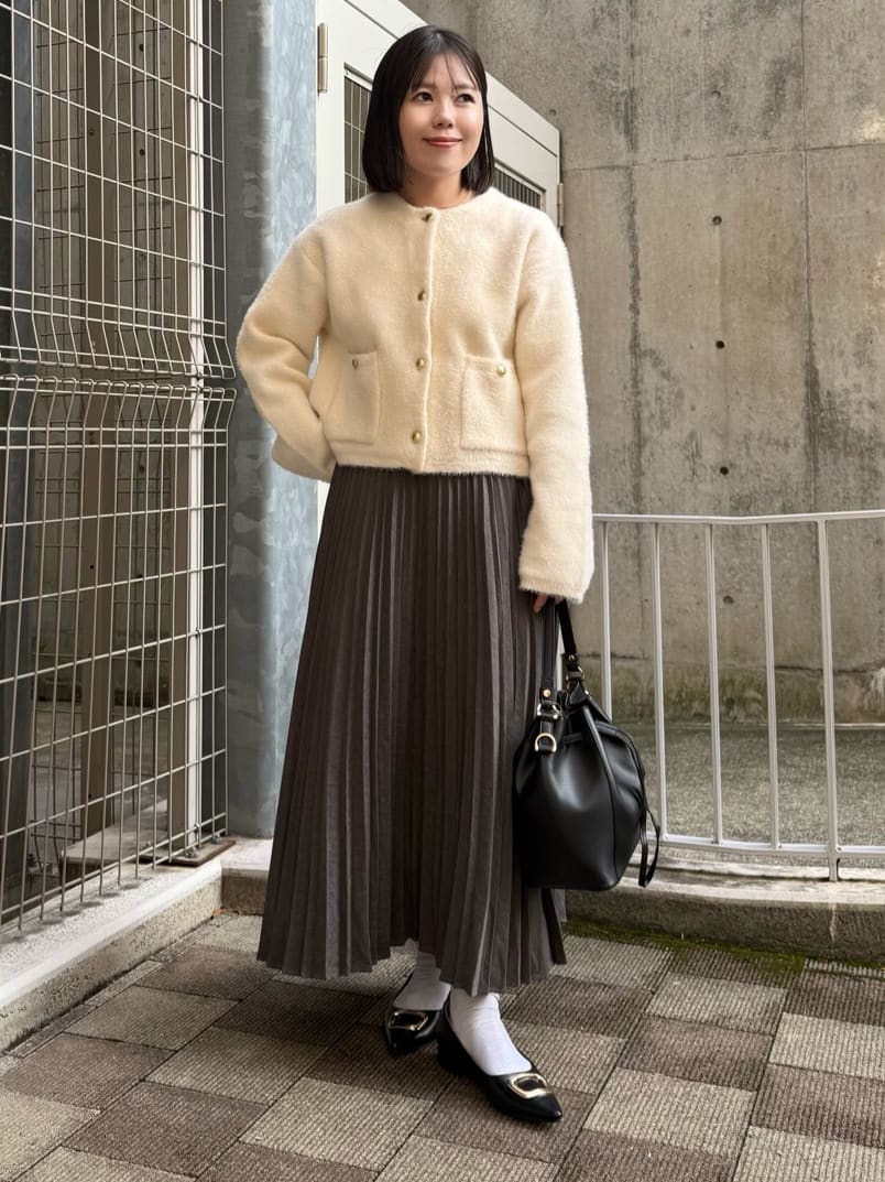 chさんの「THE SHOP TK｜巾着2WAYショルダーバッグ」を使ったコーディネート
