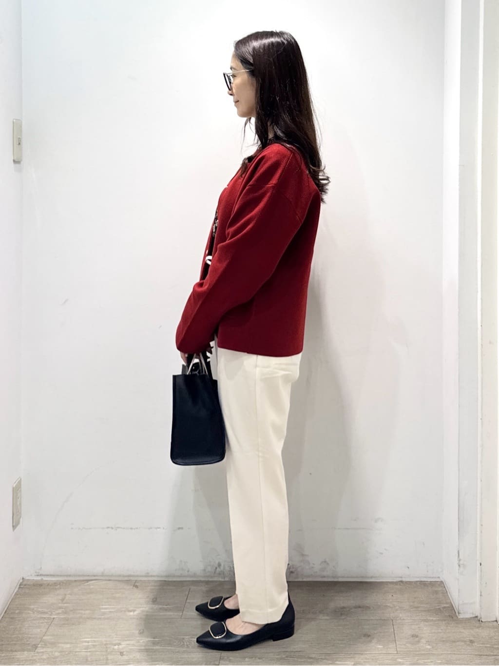 yuicciさんの「OPAQUE.CLIP｜フラワープリントブラウス【洗濯機OK】」を使ったコーディネート