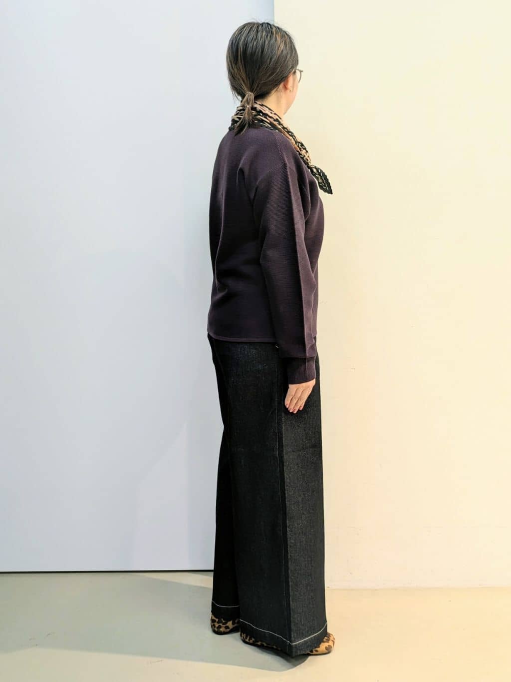 kotoさんの「THE SHOP TK｜【S-XLサイズ/選べる7色】どこから見ても美しい ガーターニット/毛玉になりにくい/洗濯機OK」を使ったコーディネート