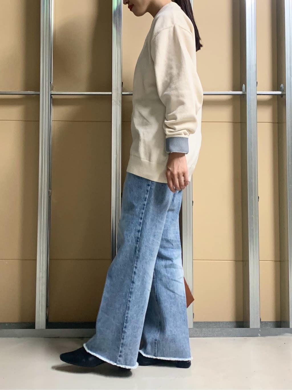 sahoさんの「THE SHOP TK｜【触れるたびに心地良い】ライトモールニット　洗濯機OK/ユニセックスでおすすめ！」を使ったコーディネート