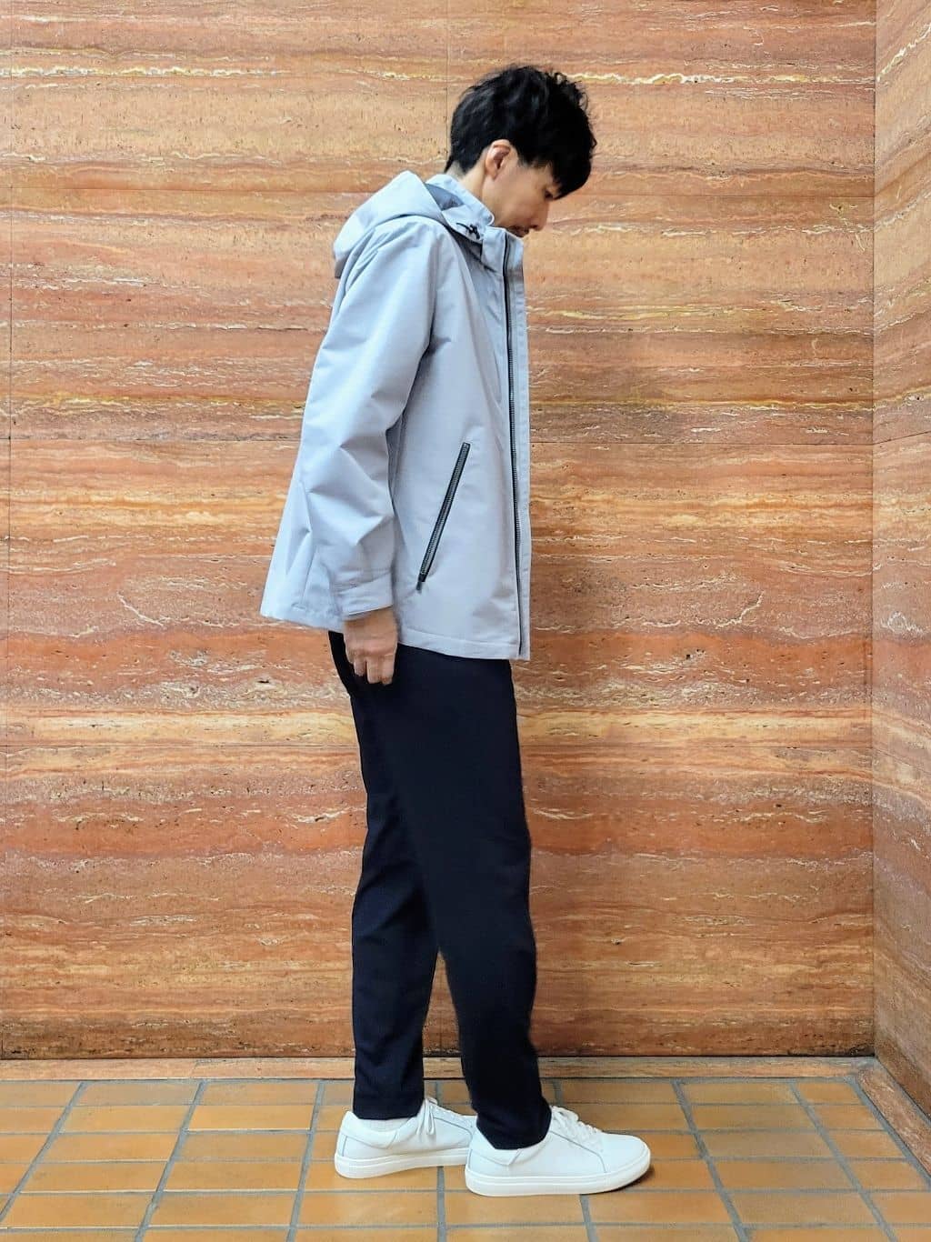 piroyaさんの「TAKEO KIKUCHI｜ストレッチ テーラードＴシャツ」を使ったコーディネート