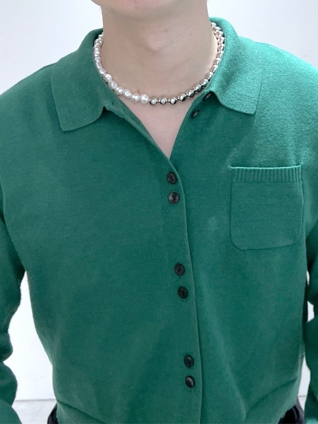 JINさんの「OPAQUE.CLIP｜タックデザインワイドパンツ【洗濯機OK】」を使ったコーディネート