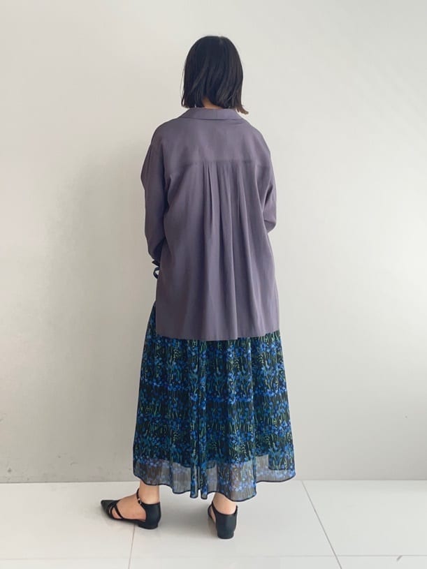 murayamaさんの「INDIVI｜【インナーとしても活躍！】シンプルTシャツ」を使ったコーディネート