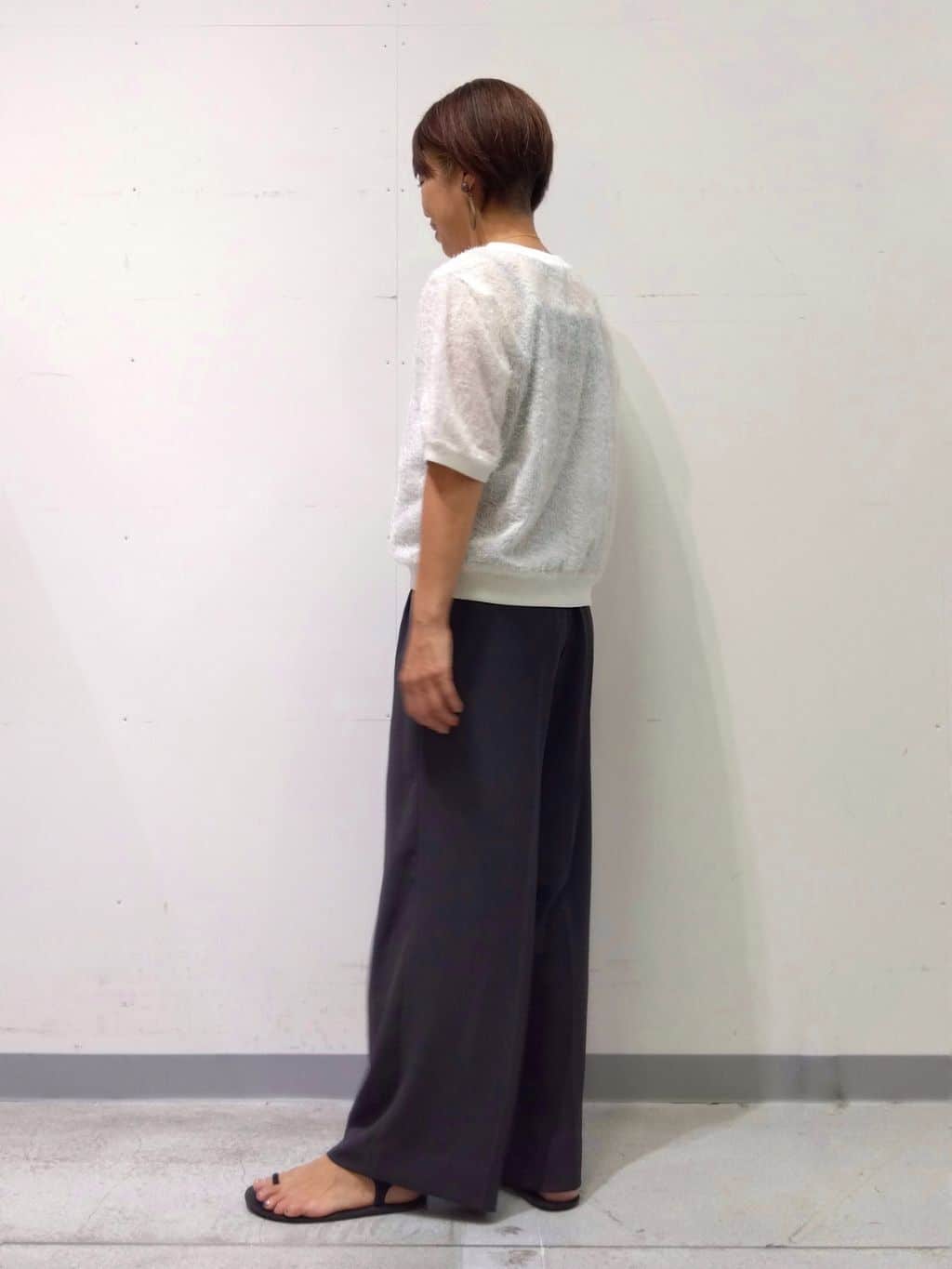 Kさんの「INDIVI｜ヘアリージャカードトップス」を使ったコーディネート