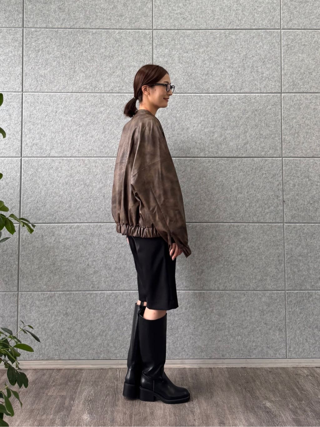 uchi__yamaさんの「CODE A｜twist sheer jersey top」を使ったコーディネート