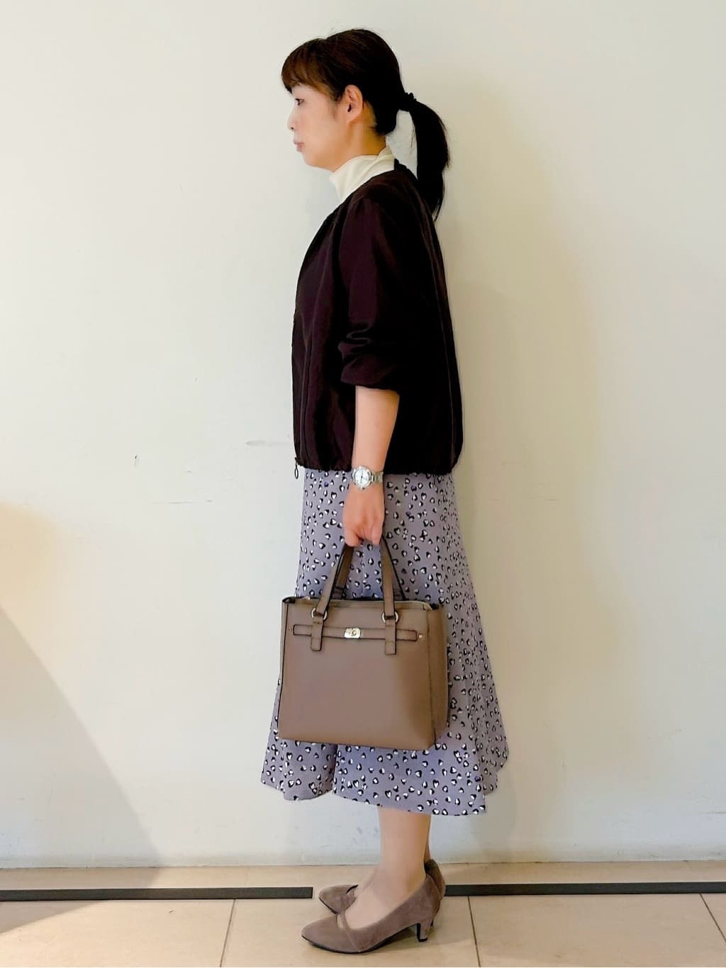 ひーさんの「Reflect｜【ライトアウター／ゆったり羽織れる／気軽な羽織りに◎】ライトブルゾン」を使ったコーディネート