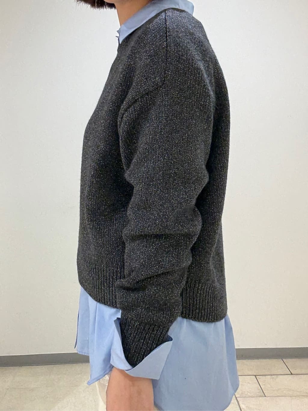 Itoさんの「UNTITLED｜【洗える/ワイド/ウエストゴム】ストレッチドロストパンツ」を使ったコーディネート