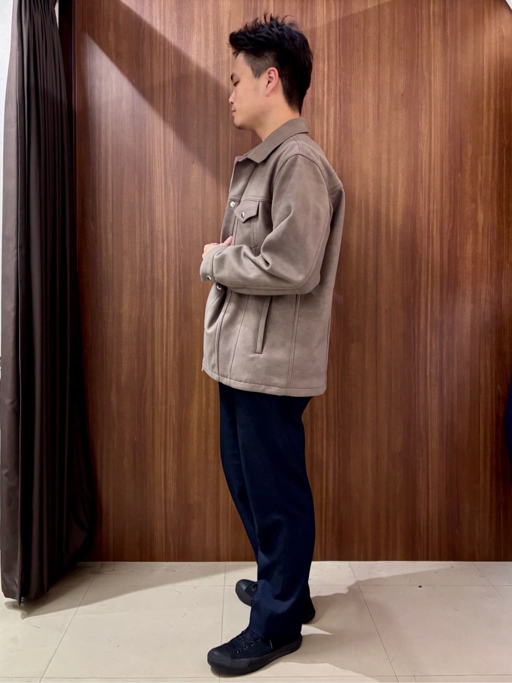 中村さんの「TAKEO KIKUCHI｜」を使ったコーディネート