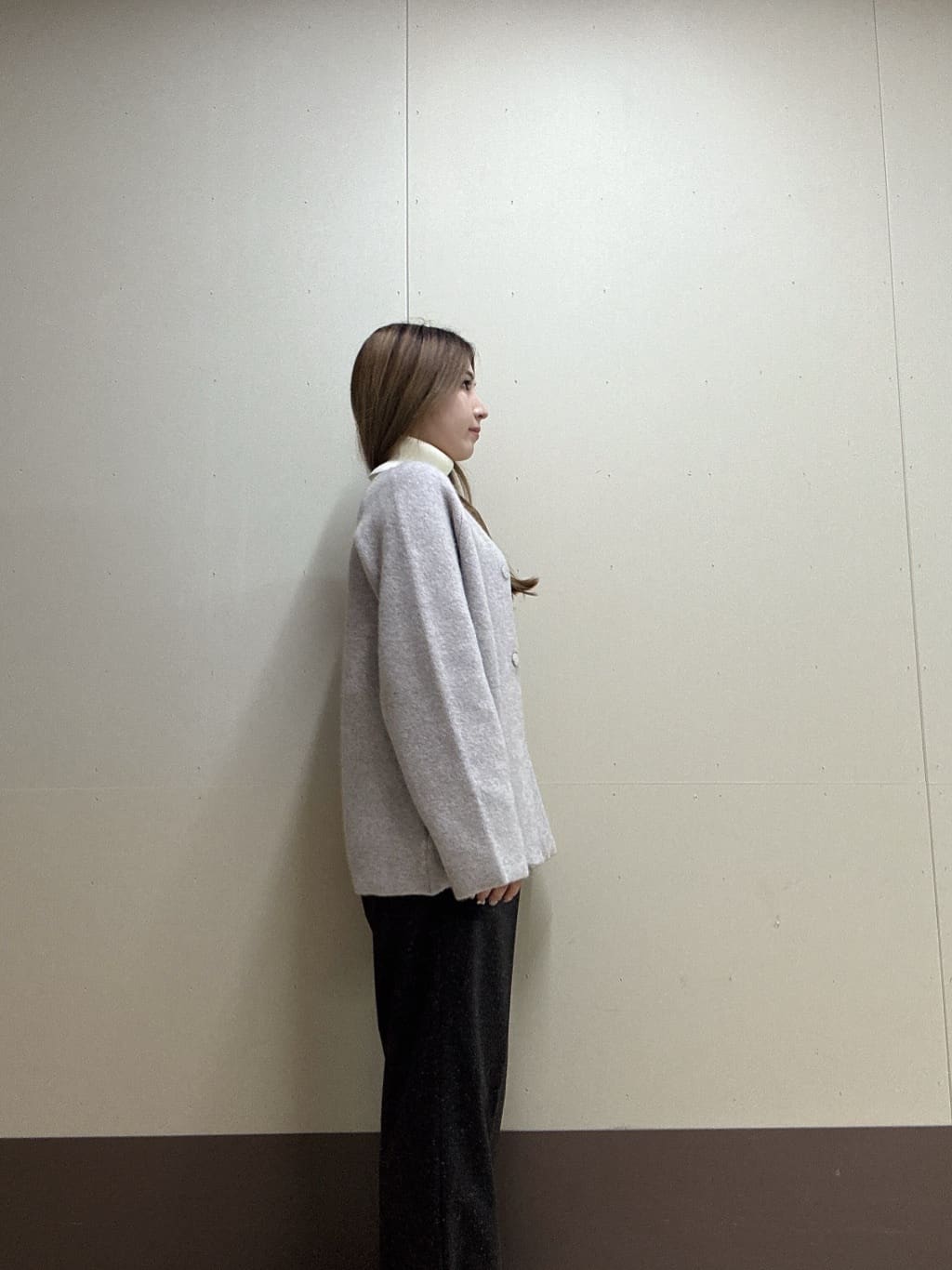 rimaさんの「UNTITLED｜【洗える/アンサンブル可能/ウール100%】リブタートルネックウールニット」を使ったコーディネート