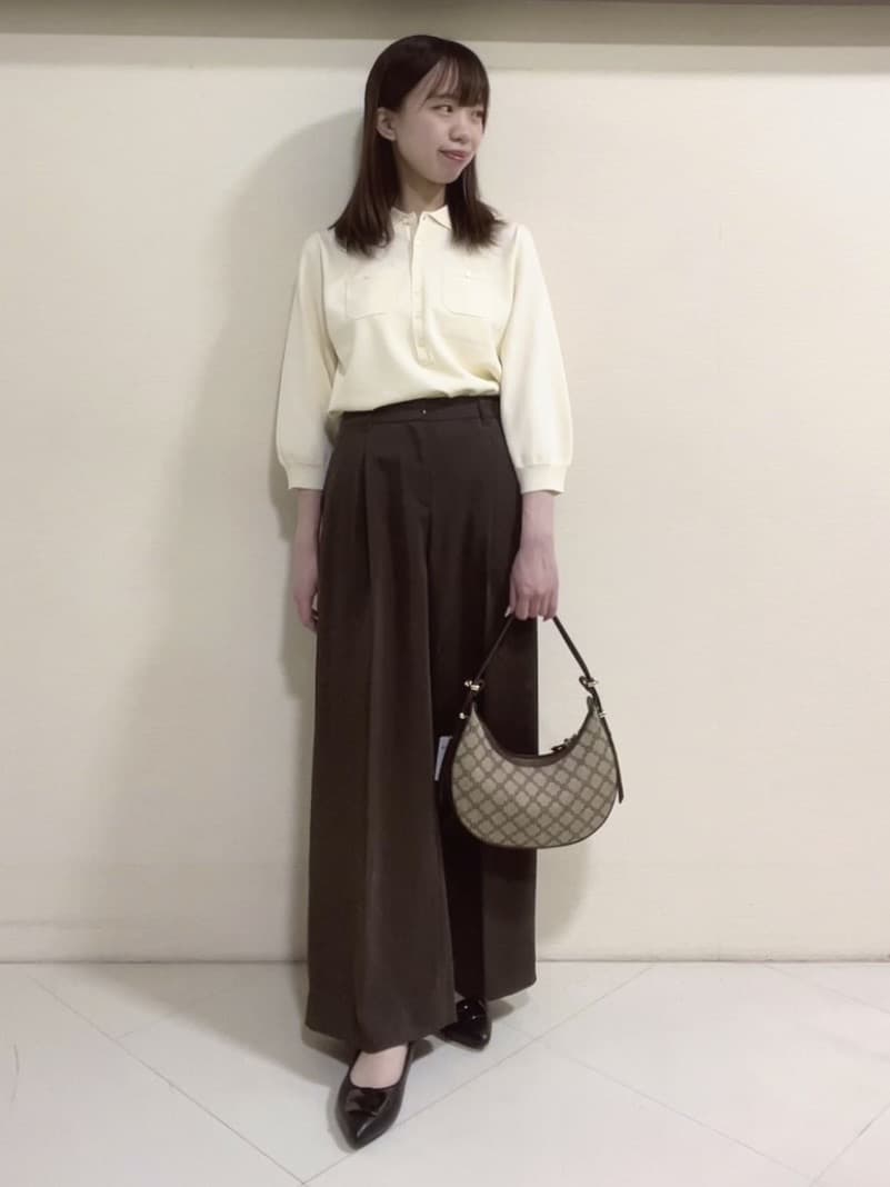 yukaさんの「Reflect｜【パンツにもスカートにも合わせやすい◎】ライティブルゾン」を使ったコーディネート