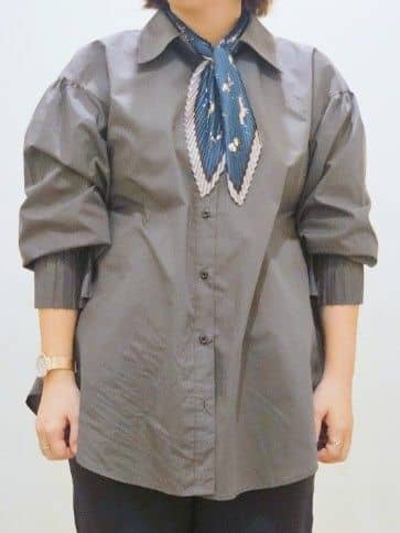 okayuさんの「THE SHOP TK｜【ラクで快適】ハイパーストレッチ あったか裏起毛ワイドパンツ」を使ったコーディネート
