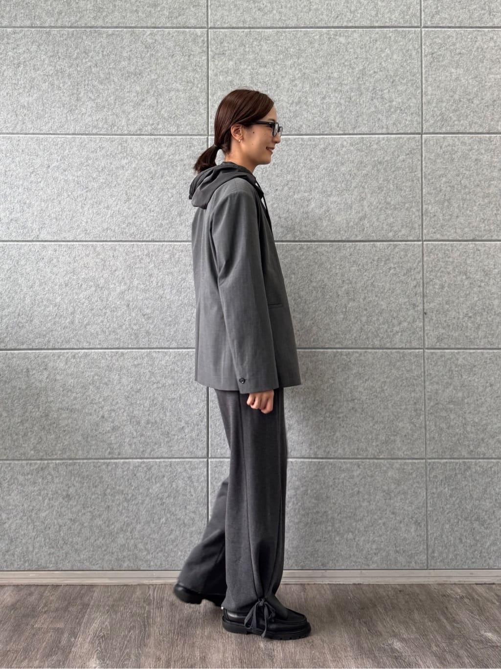 uchi__yamaさんの「CODE A｜tailored mood over jacket」を使ったコーディネート