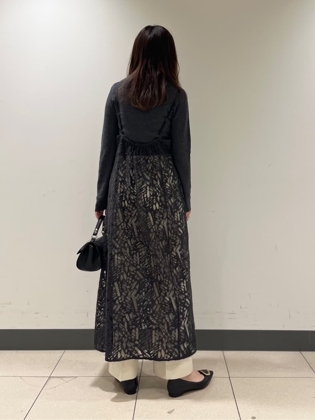 shokoさんの「INDIVI｜【レイヤード◎】レースキャミドレス」を使ったコーディネート
