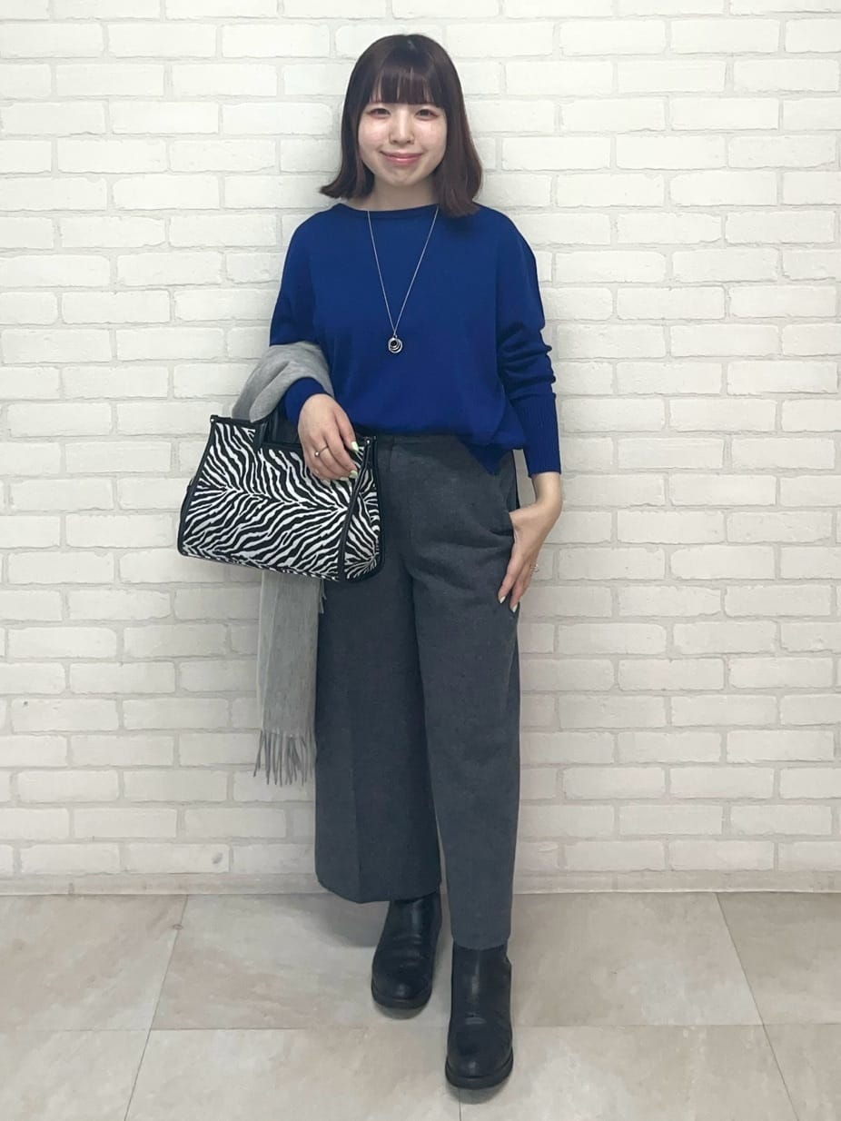 Mitsukiさんの「UNTITLED｜【8色展開/体型カバー】魅せるタイムレスニット」を使ったコーディネート
