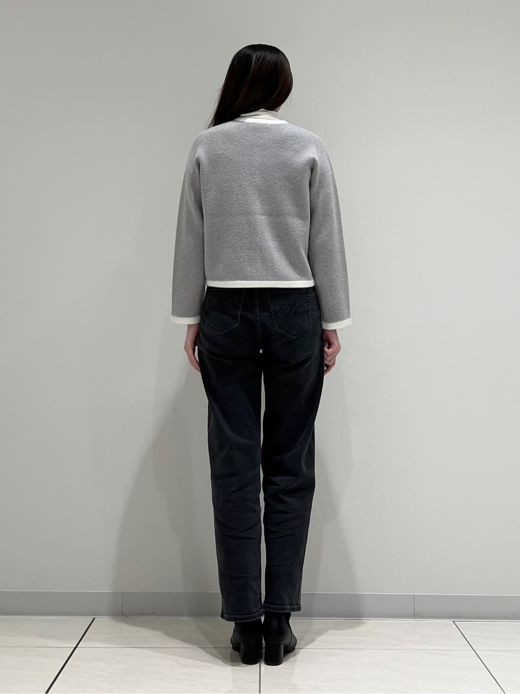T.Kさんの「INDIVI｜【洗える／薄手／ラメ】シアーラメニット」を使ったコーディネート