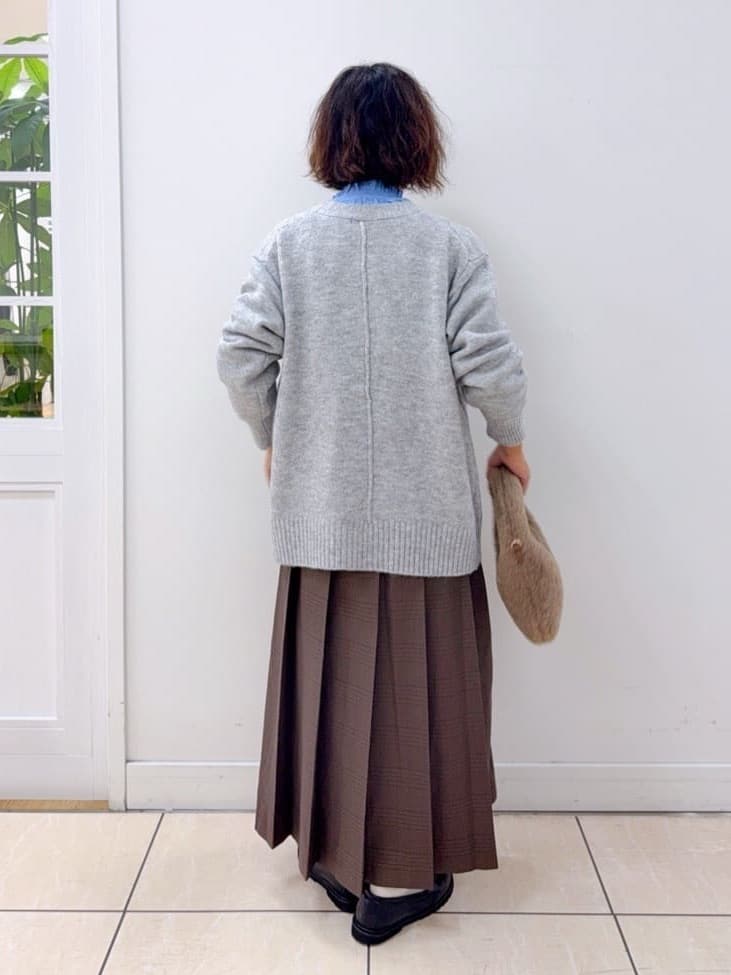 Osawaさんの「Dessin｜【洗える】ウォームソフトカーディガン」を使ったコーディネート