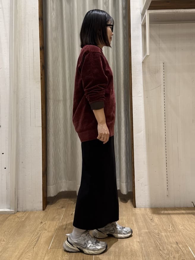 chさんの「THE SHOP TK｜【触れるたびに心地良い】ライトモールニット　洗濯機OK/ユニセックスでおすすめ！」を使ったコーディネート