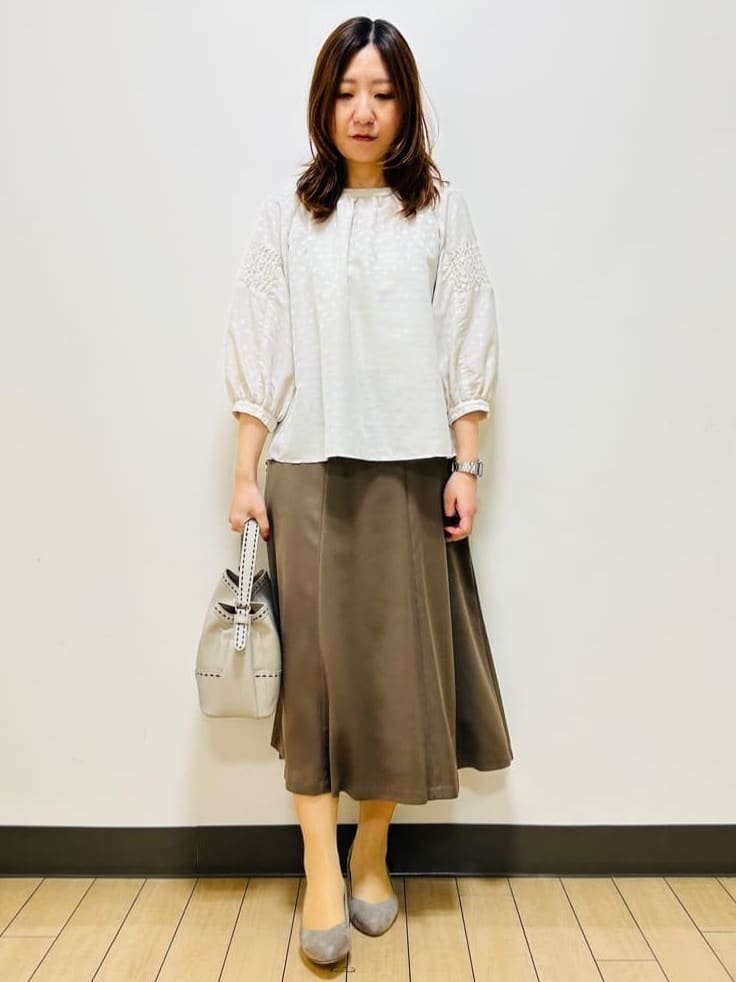 miiiさんの「Reflect｜【ライトアウター／キレイ見え／気軽な羽織に◎】スポーティライトアウター」を使ったコーディネート