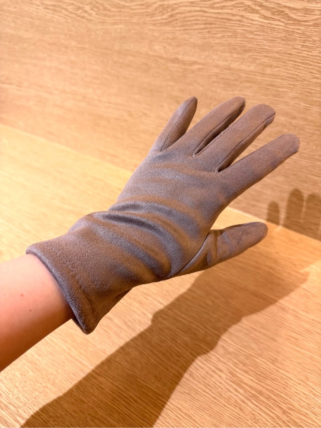 みーさんの「grove｜3WAYラメニットグローブ」を使ったコーディネート