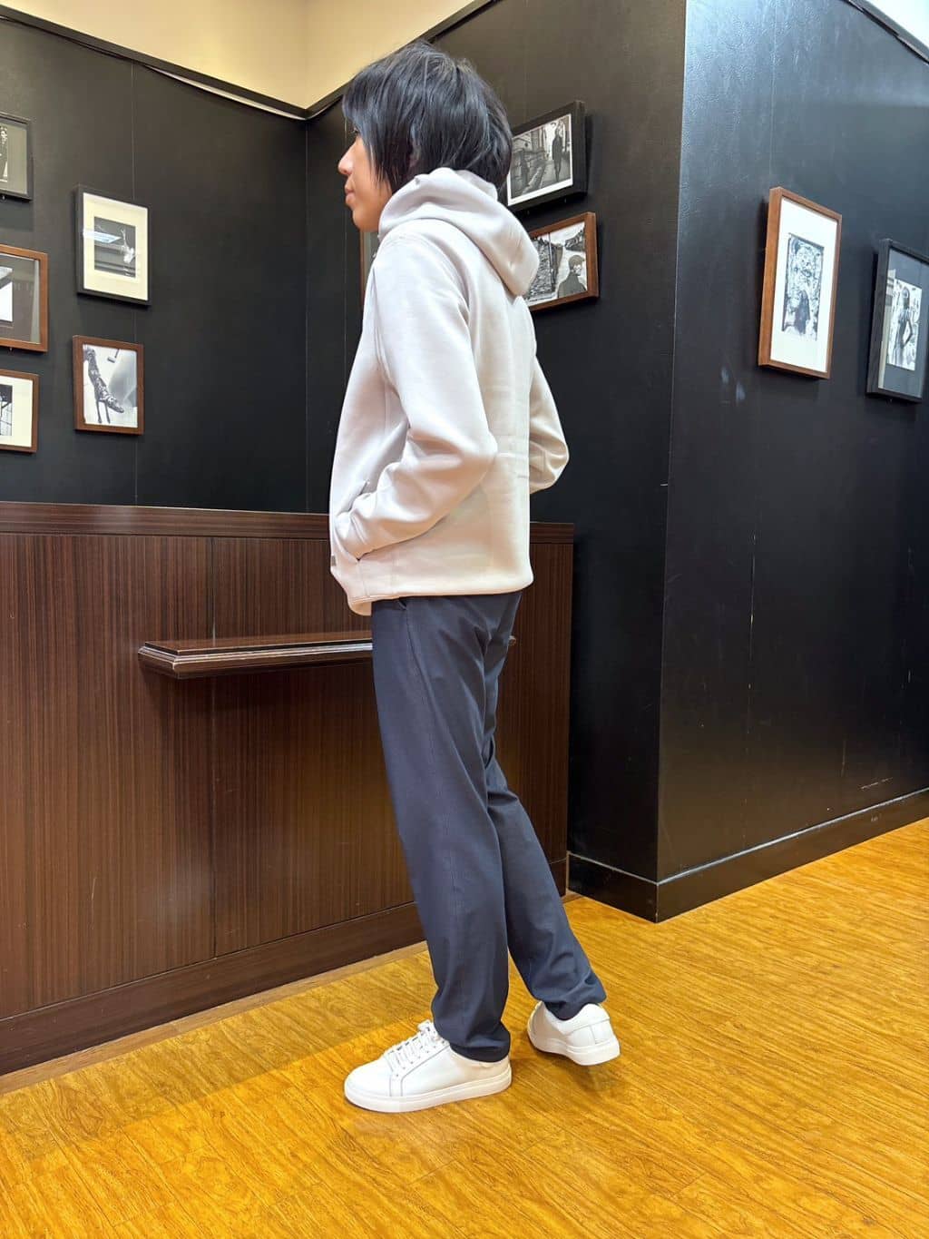 moritaさんの「TAKEO KIKUCHI｜エアダン プルオーバー パーカー」を使ったコーディネート