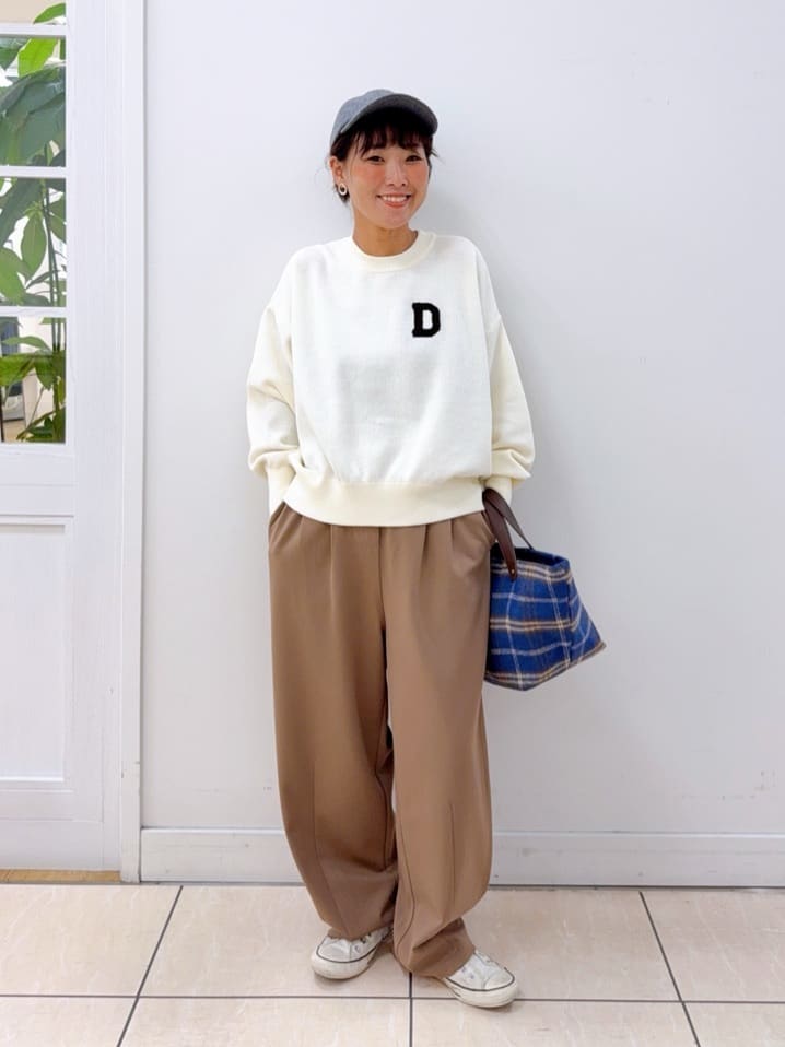 Osawaさんの「Dessin｜【ユニセックス】メルトンキャップ」を使ったコーディネート