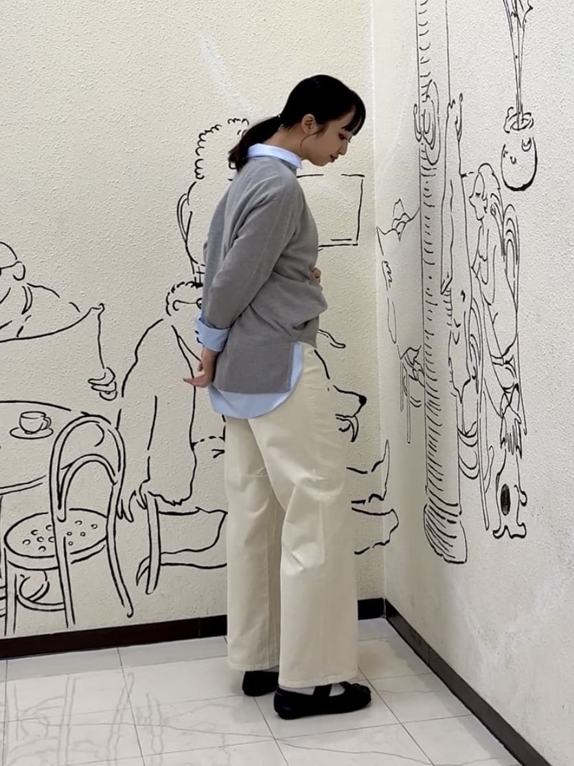 YUKAさんの「UNTITLED｜【8色展開/体型カバー】魅せるタイムレスニット」を使ったコーディネート