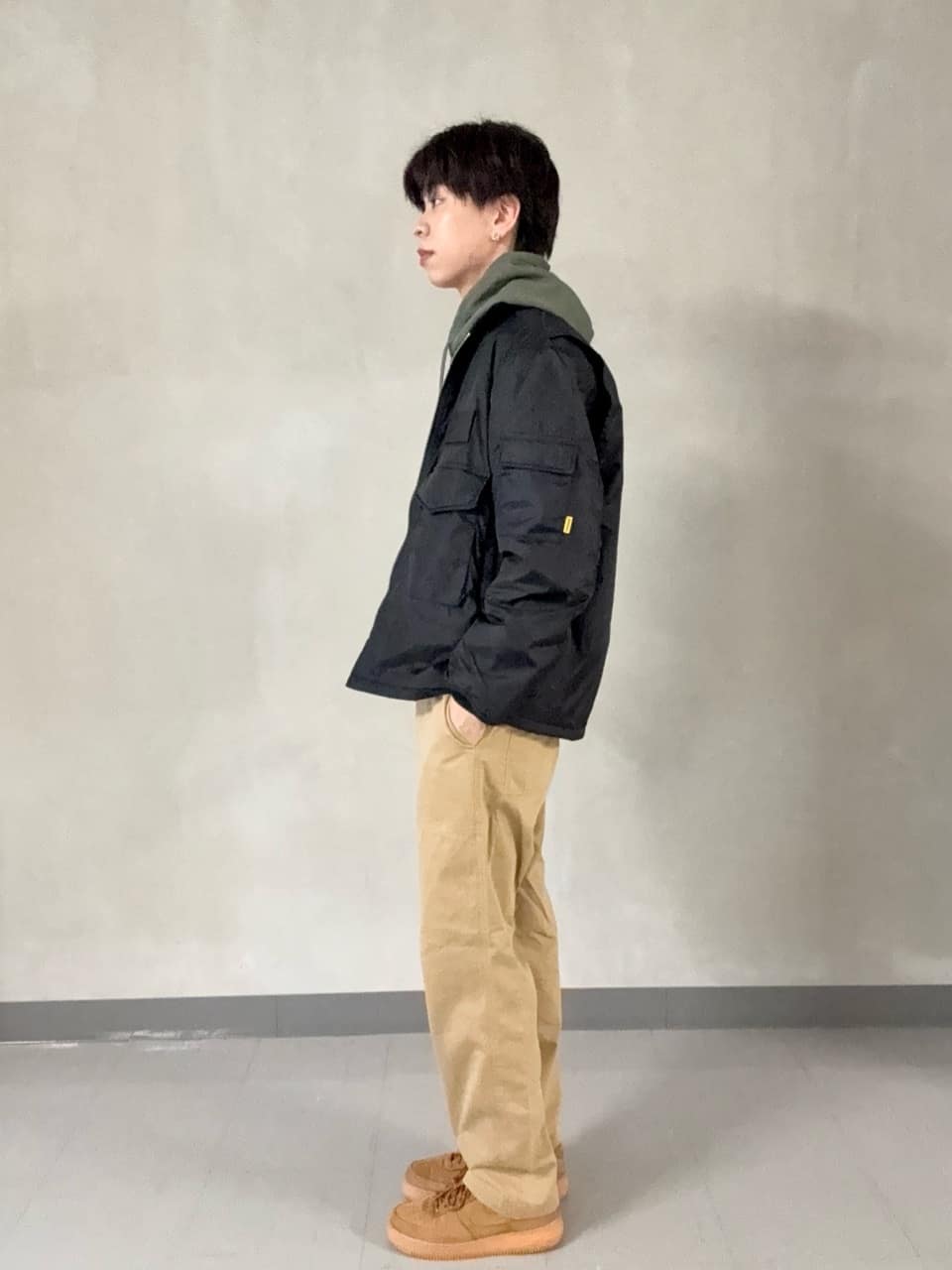 Yukiさんの「Dessin｜【洗える】コットンツイルパンツ」を使ったコーディネート