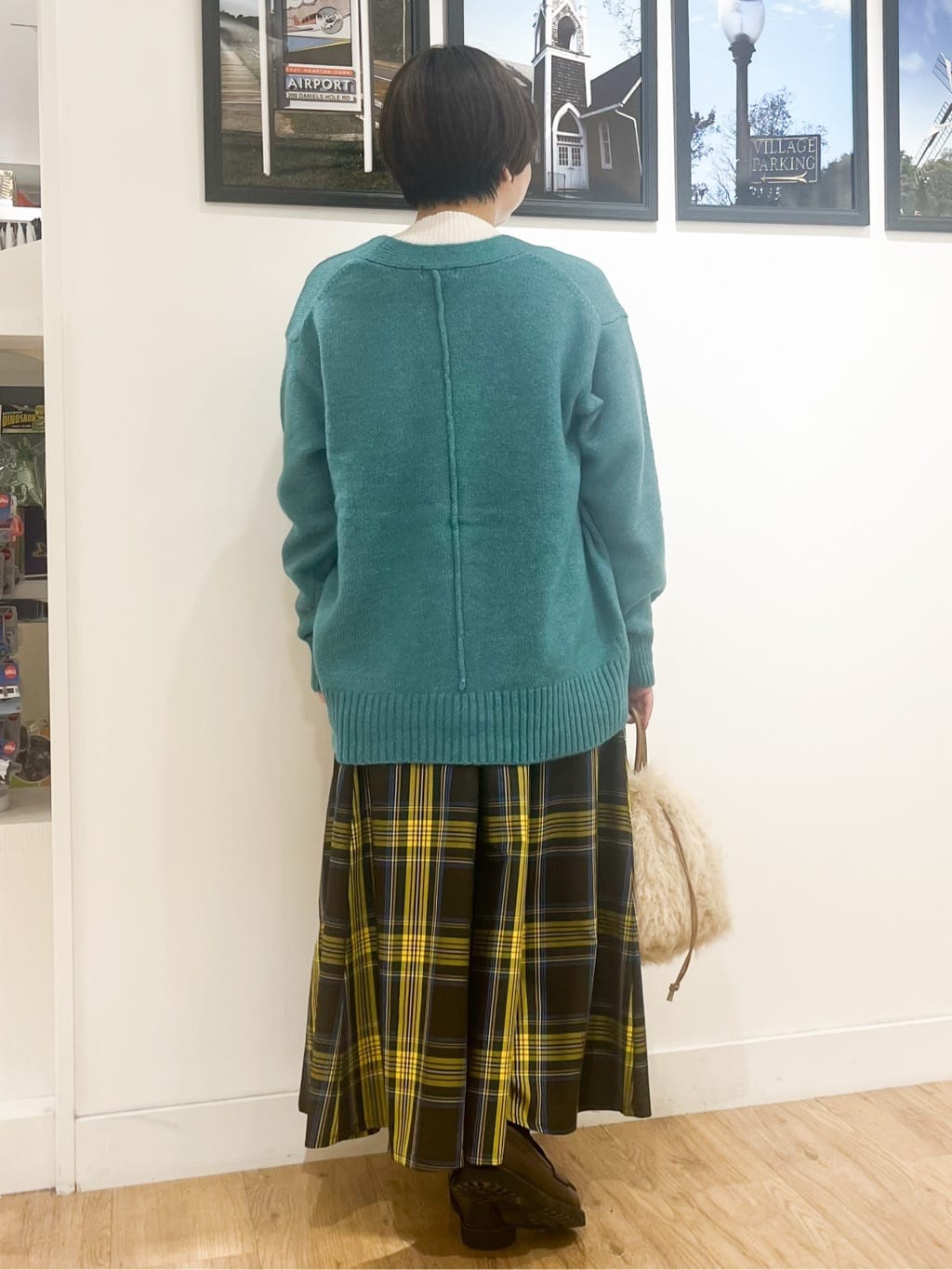 Asukaさんの「Dessin｜【洗える】リブタートルネックニット」を使ったコーディネート